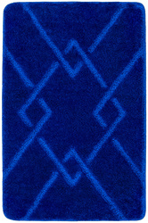 Dywanik Łazienkowy Antypoślizgowy Moreno Blue Niebieski Romby