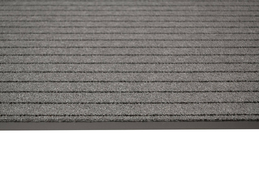 Wycieraczka Ibiza 51 Szara Czarne Paski