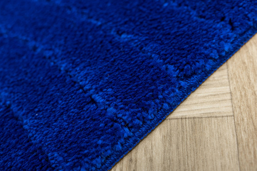 Dywanik Łazienkowy Antypoślizgowy Sara Blue Niebieski Fale