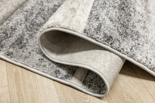 Dywan Daisy Carving 7428B m.grey/l.bej Krem Beż Szary Prostokąty