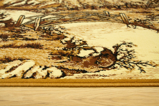 Makata Dywan mostek beż