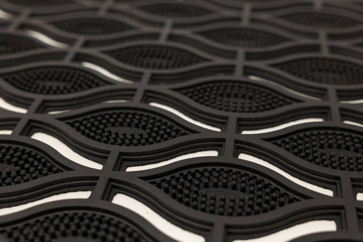 Wycieraczka gumowa M04 ażurowa w łezki