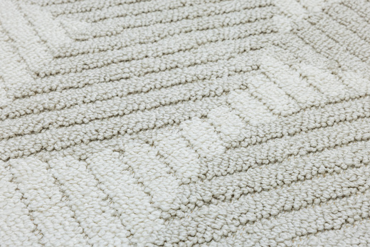 Dywan Milano 032 beige/cream Krem Kaszmir Geometria Frędzelki