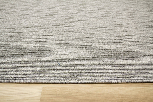 Dywan Pętelkowy Genewa 79 Szary Grafit Melanż Gruby Splot Prążki