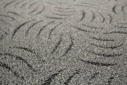 Dywan Presto Presto 74 Melanż Srebrzysty Szary Czarny