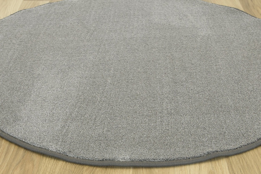 Okrągły Dywan Koło Bounty 76 Srebrny Szary