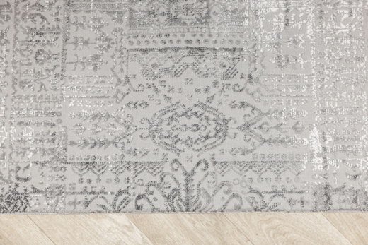 Dywan Nantes NT210G Grey/Grey Szary Krem Ornament