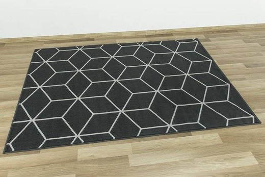 Dywan Luna 503746/89922 d.grey cubes grafitowy ch