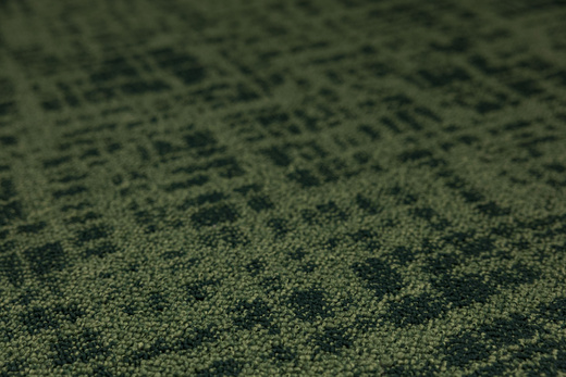 Wykładzina Pętelkowa Traffic 45 Butelkowa Zieleń Kratka Melanż szerokość 4 m