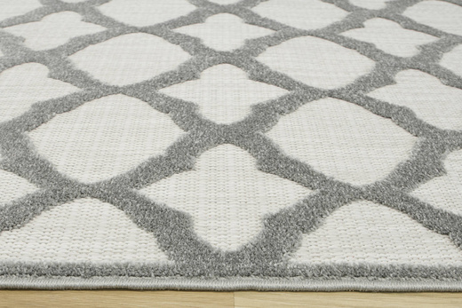 Dywan Sznurkowy Stella D403A d.grey/l.grey Koniczyna Marokańska Szary