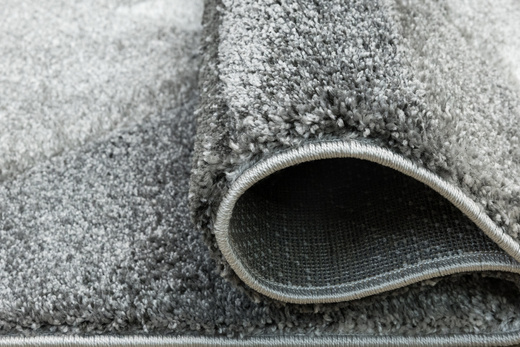 Dywan Kandy N402A m.grey/antraci Fale Abstrakcja Szary Grafit Fryz