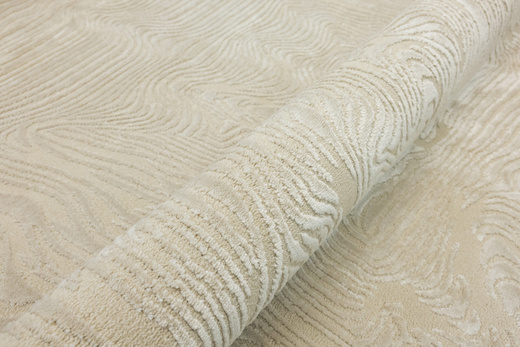 Dywan Misha J111A beige/beige Beżowy Linie Fale