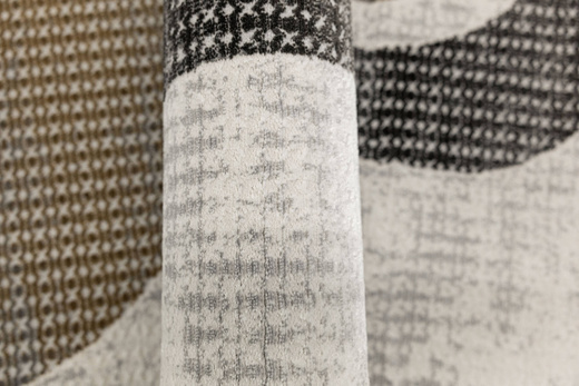 Dywan Verano H555A cream/antrasit Krem Szary Złoty