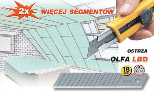 Ostrza segmentowe olfa LBD-10