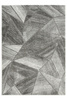Dywan Felix C179A m.grey/grey Lśniący Marmur Szary Krem Trójkąty