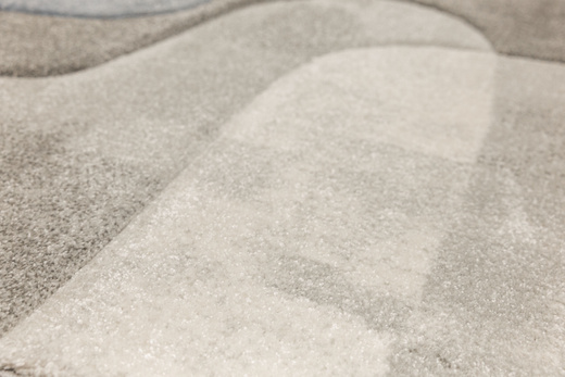 Dywan Kandy N381A l.grey/blue Szary Niebieski Fryz