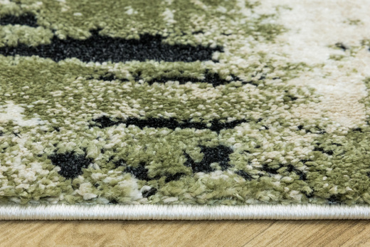 Dywan Bosa K437A cream/green Kremowy Zielony Abstrakcja