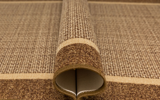 Chodnik Antypoślizgowy Terez 17 Brąz szerokość 80 cm