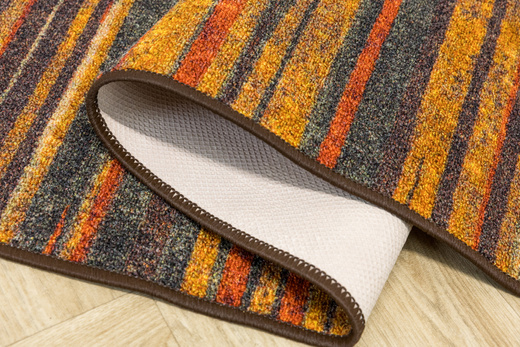 Chodnik Antypoślizgowy Fusion 14 Wielobarwny Paski szerokość 120 cm