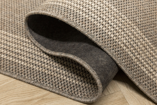 Chodnik Sznurkowy Antypoślizgowy Natura Loper 3415 Beż Paski szerokość 80 cm