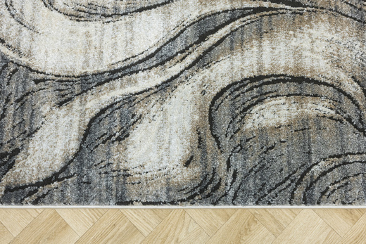 Chodnik Matara P176A m.grey/sp.antra Szary Fale szerokość 80 cm