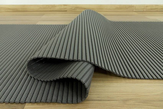 Mata Łazienkowa Softy-tex 801 szary szerokość 65 cm