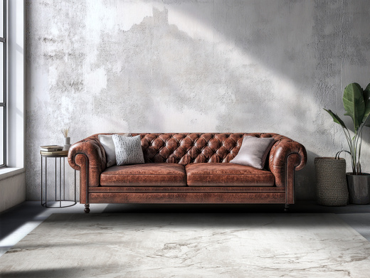 Dywan Nantes NT071A Vizon/Vizon Szarobeżowy Marmur