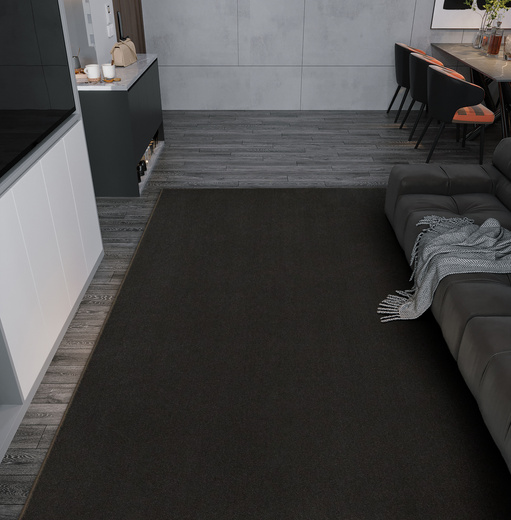 Wykładzina Magic 95 Ciemny Brąz na jucie szerokość 4 m