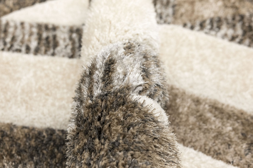 Dywan Shaggy California Y529G beige/vizion Brąz Krem