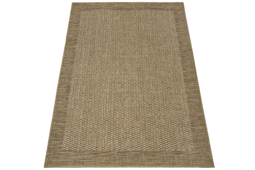 Dywan Sznurkowy Ella ST036A brown/brown Beż Brąz Ramka Outdoor