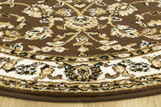 Okrągły Dywan Aladin 510101/50911 brown