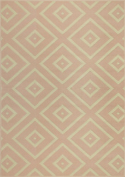 Dywan LUNA 503572/85822 romby różowe