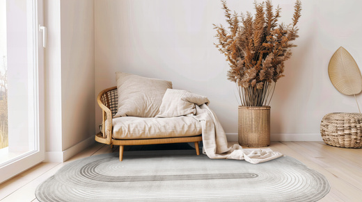 Dywan Selenne GS008A Cream/Beige Szary Beżowy Ksztalt