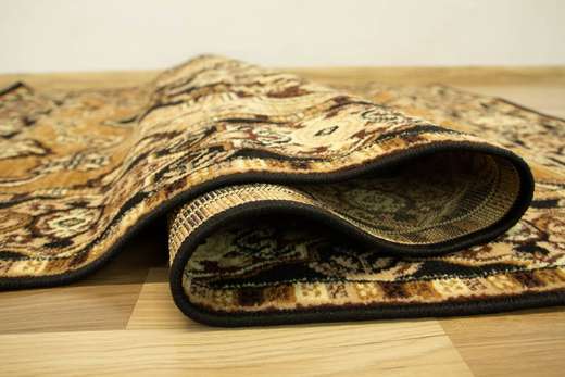 Dywan GOLD 279/12 Ornament Brąz Beż