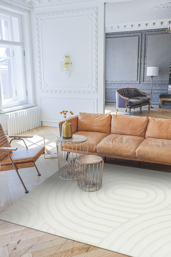 Dywan Misha E945A cream/cream Krem Geo