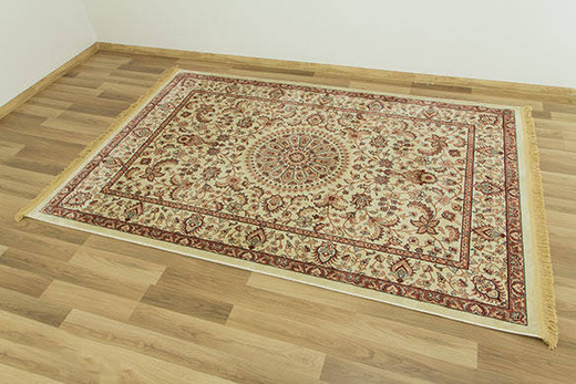 Dywan Isfahan 5257 cream/cream z frędzlami