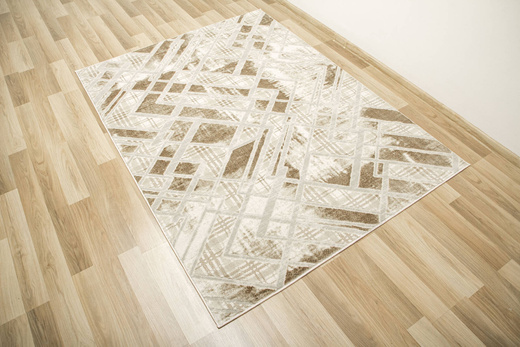 Dywan Garda P1149 Vizon Beż Krem Romby Marmur