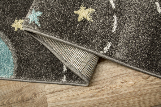 Dywan Lima G759A d.grey/cream Pastelowy Grafit Turkus Planety