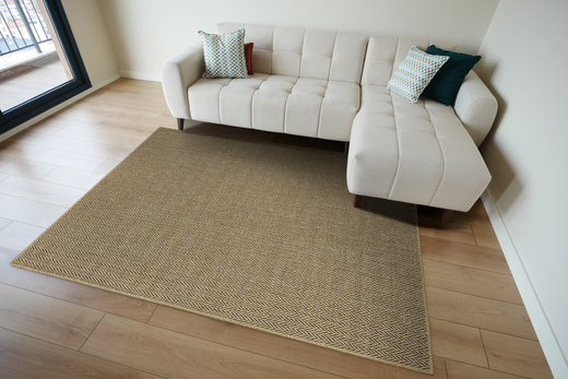 Dywan Sznurkowy Ella ST033A antracite/ant Beż Antracyt Jodełka Outdoor