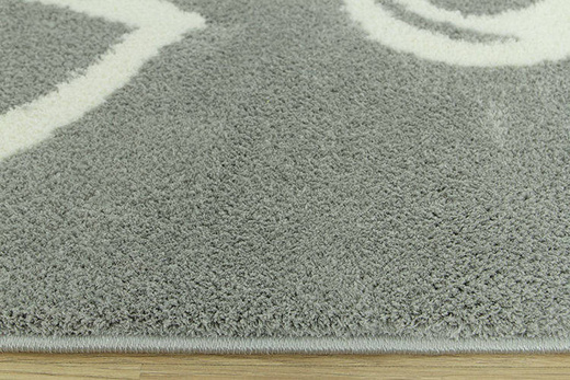 Dywan Shaggy Slim 6923 grey/white serca