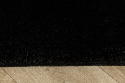 Dywan Shaggy Antypoślizgowy Malmo Czarny