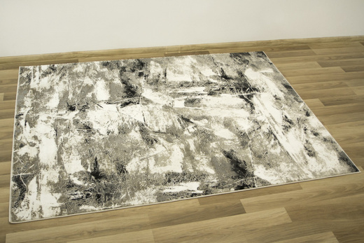 Dywan DAVINCI 2443B black/d.grey Y05/85 Beż Czarny szary