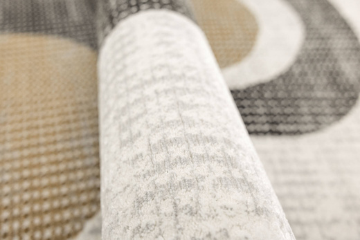 Dywan Verano H555A cream/antrasit Krem Szary Złoty