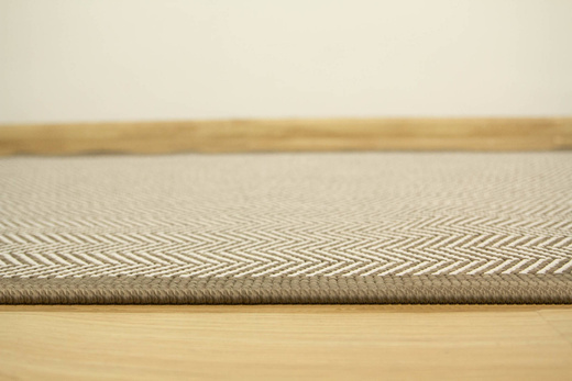 Dwustronny Sznurkowy Chodnik Brussels 205681/10210 Coffee Krem Beż szerokość 120 cm