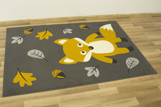 Dywan Kids 534431/89915 grey/mustard Lisek