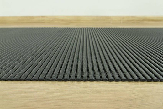 Mata Łazienkowa Softy-tex 803 czarny szerokość 65 cm