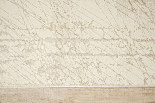 Lśniący Dywan Allora Plus F928A Cream/Cream Krem Marmur Ramka
