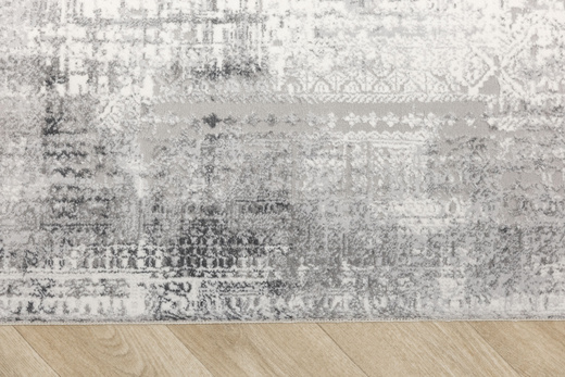 Dywan Nantes NT019G Grey/Grey Szary Krem Ornament Beton