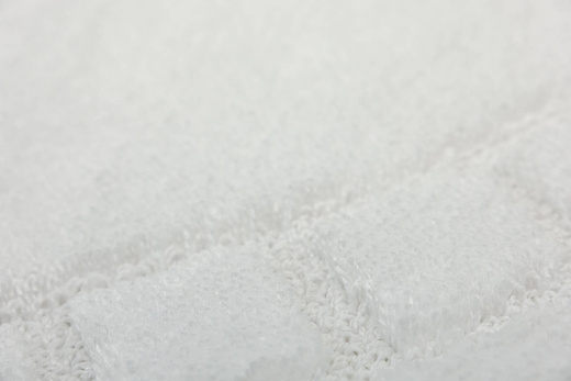 Dywanik Łazienkowy Antypoślizgowy Ocean White Biały Owalny