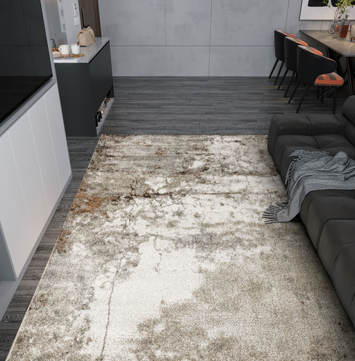 Dywan Ponte N839A l.grey/beige Szary Brąz Tynk